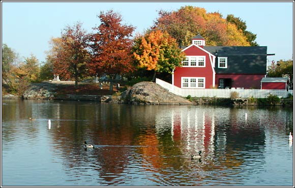 Redd's Pond in Autumn.