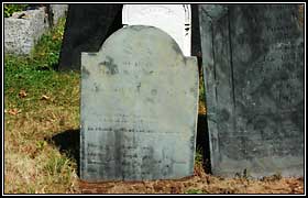 Mary Bridgo and children headstone.