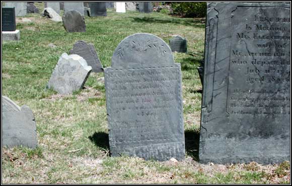Headstone for Benjamin Selman (1802).